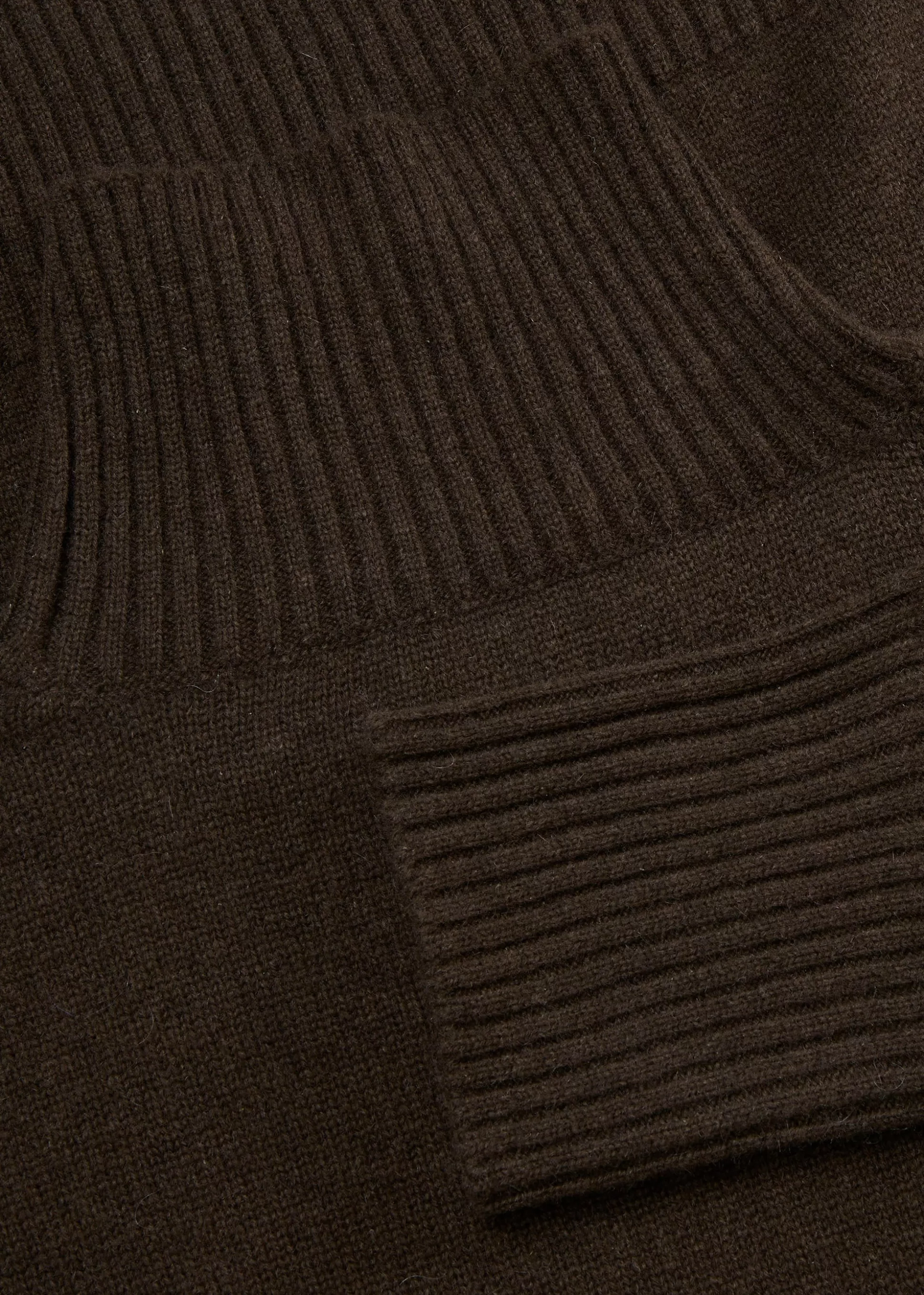 aiayu Strik<Freya sweater - pure yak Pure Dark Brown