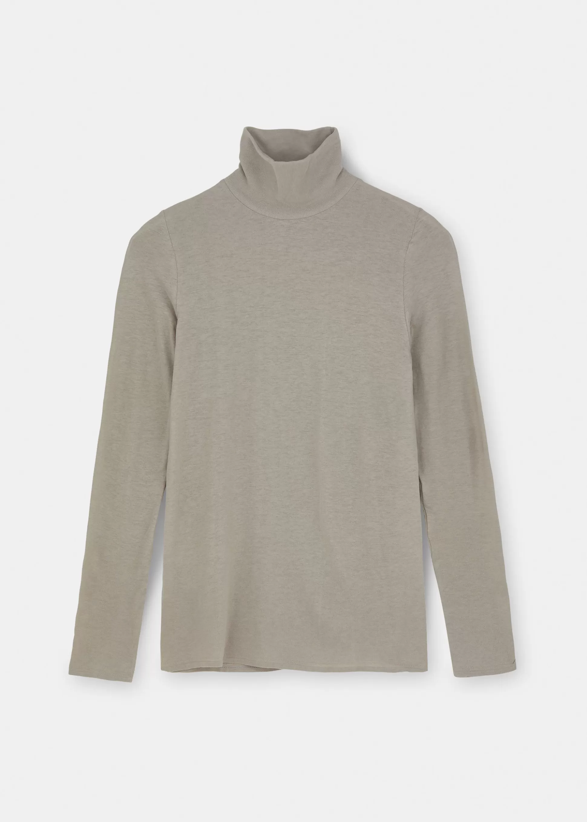 aiayu Bluser<Gentle cashmere turtleneck Grey