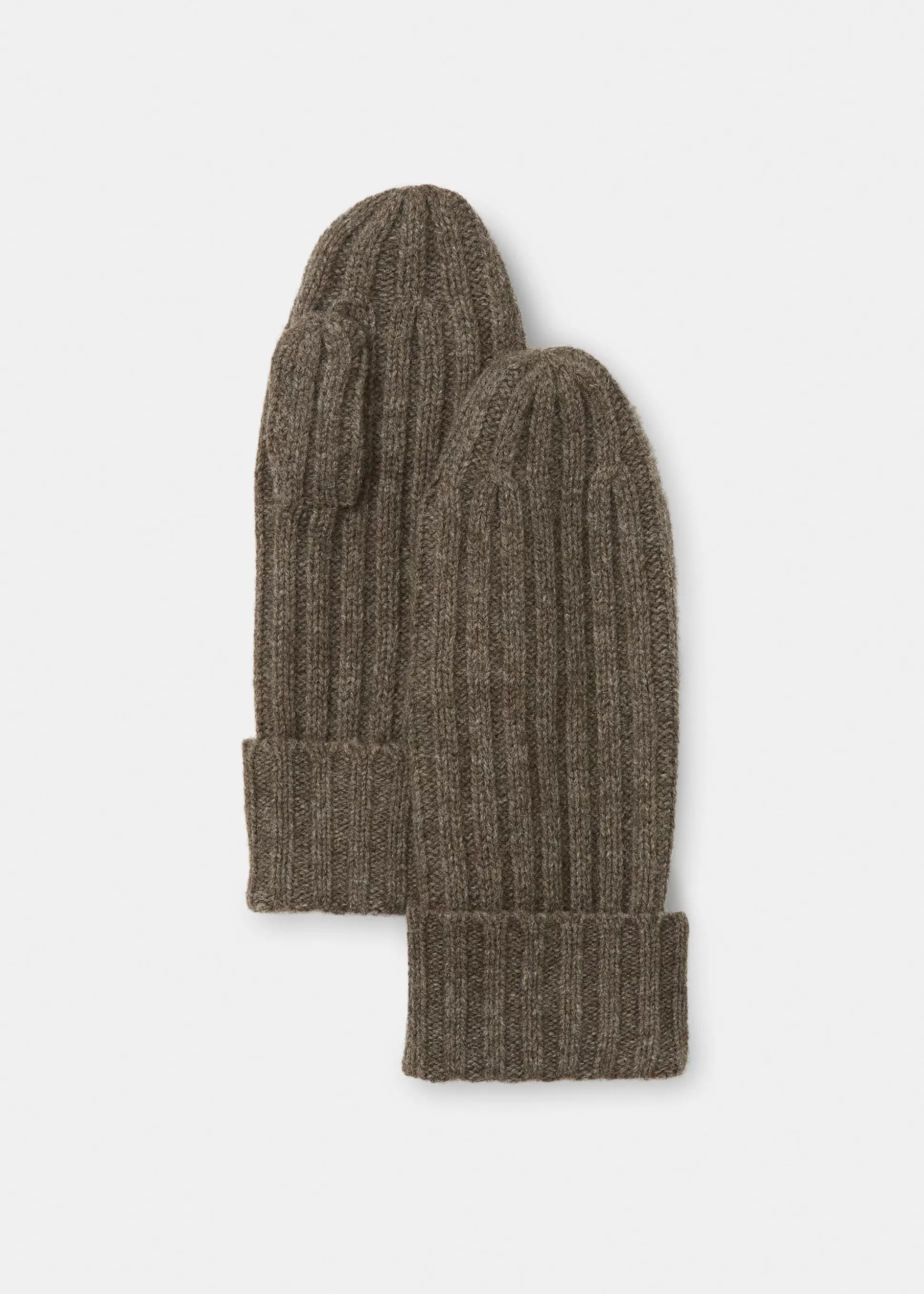 aiayu Huer & Vanter<Khloe yak mittens Pure Light Brown