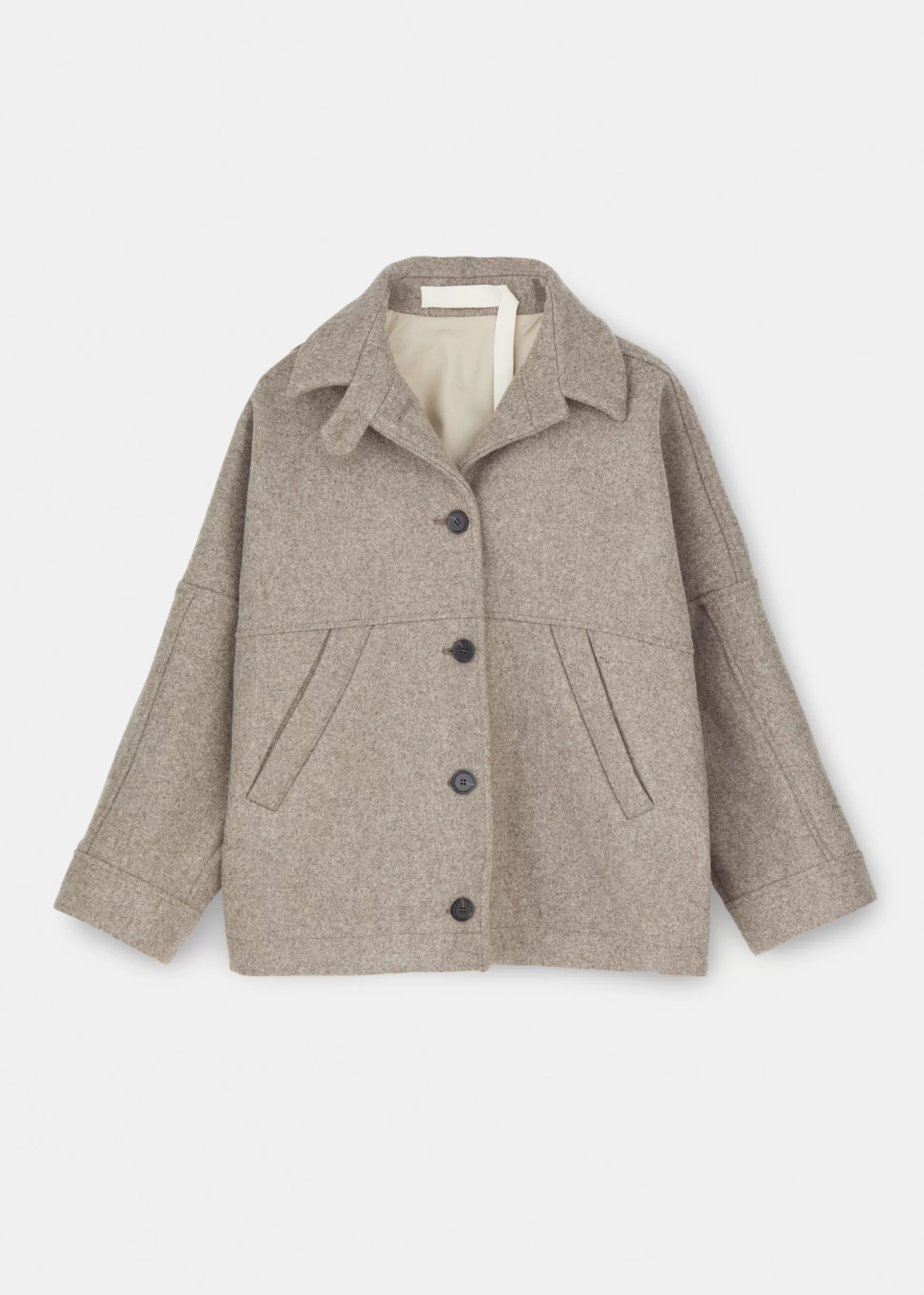 aiayu Jakker & Blazere<Moa jacket - loden wool Pure Soil