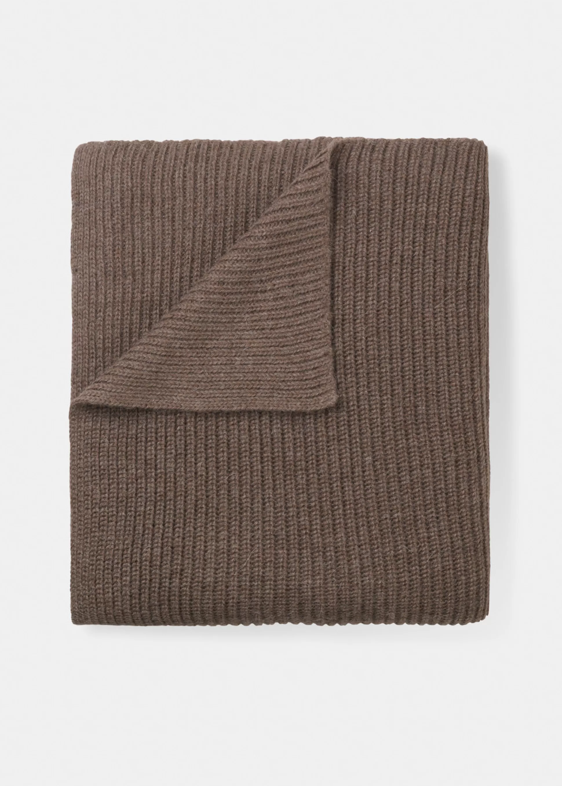 aiayu Plaider<Tito llama wool throw - 130x160 Brownie